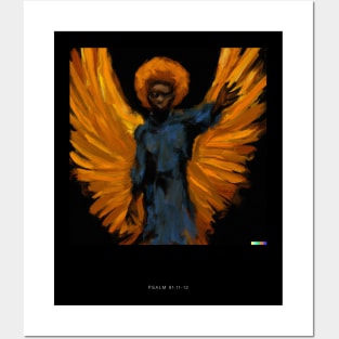 Black Angel Male Posters and Art